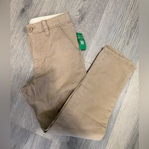 Gap Kids Khaki Tan Pants Size 8 NWT - Adjustable Waist